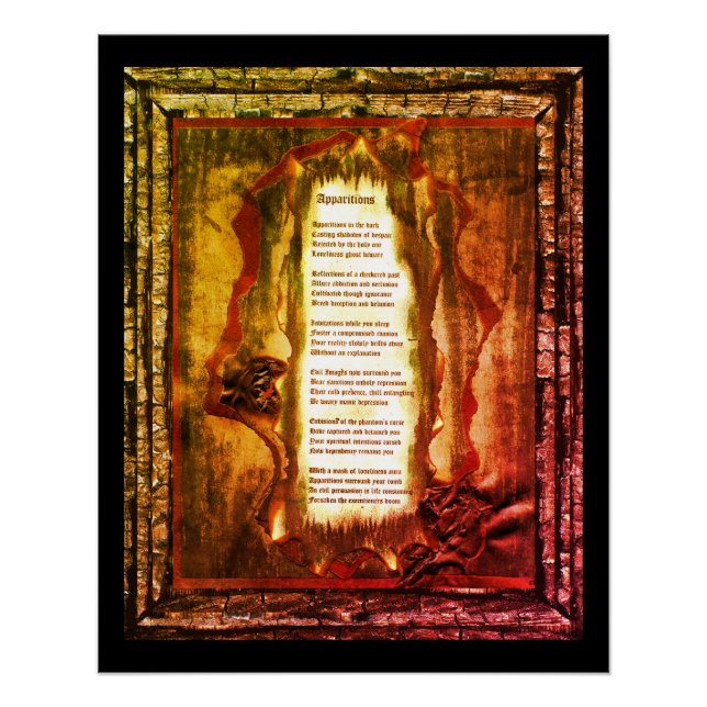 Apparitions Poster (Front)