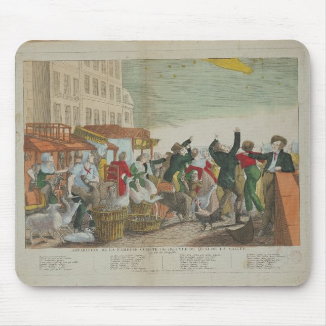 Appearance of the Great Comet in 1811 Mouse Pad (Front)
