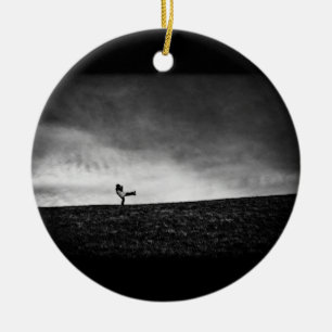 appendages on hill ceramic tree decoration