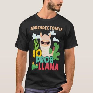 Appendectomy No Problem Llama Appendix Recovery S T-Shirt