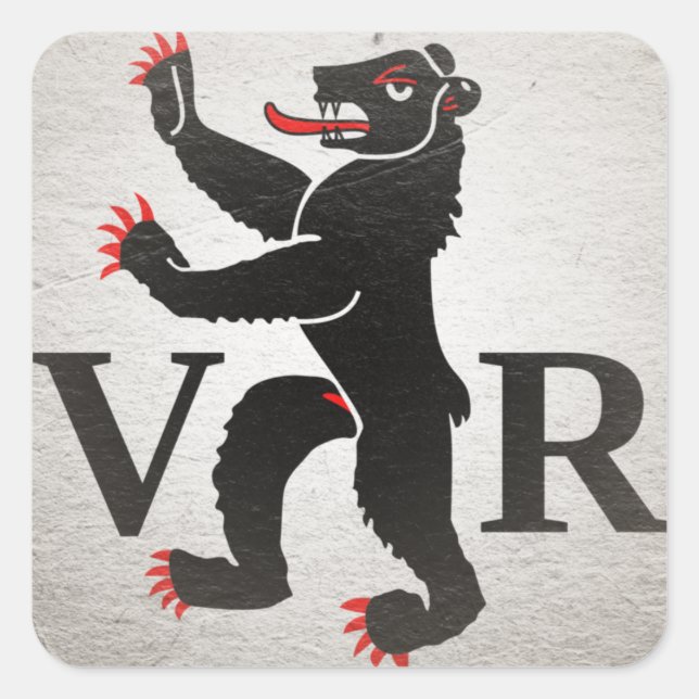 Appenzell Ausserrhoden Square Sticker (Front)