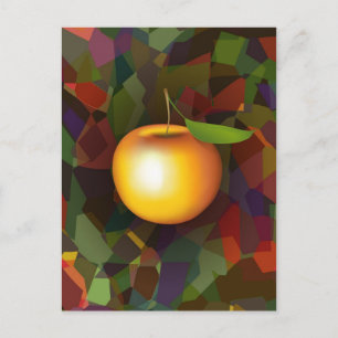 Apple 3-d postcard