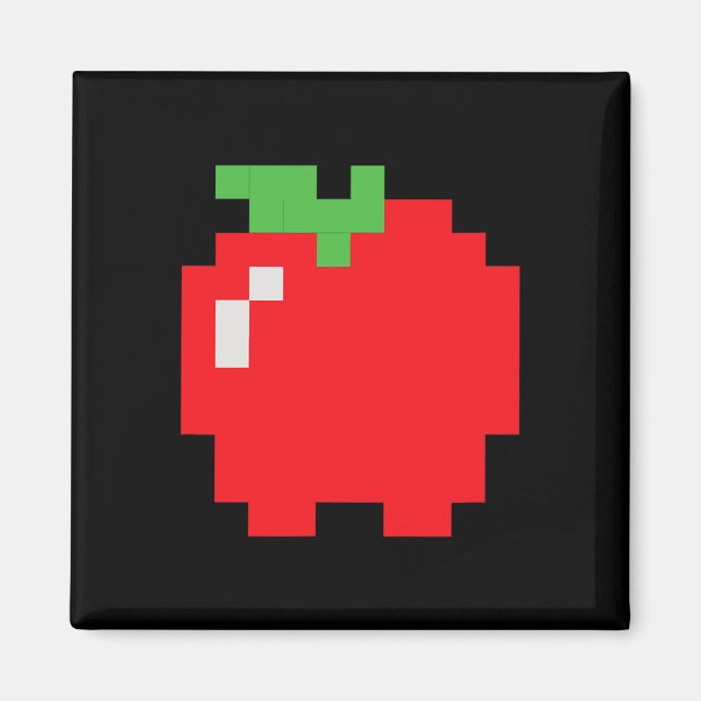 Apple 80s Video Game Halloween Group Costume  Magnet (Front)