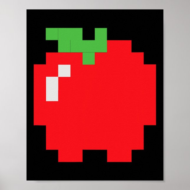 Apple 80s Video Game Halloween Group Costume  Poster (Front)