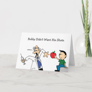 Apple A Day Keeps the Doctor Away Card
