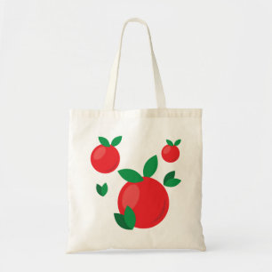 Apple Abstract Tote Bag Customisable