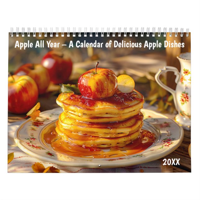 Apple All Year – A Calendar of Delicious Apple Dis (Cover)