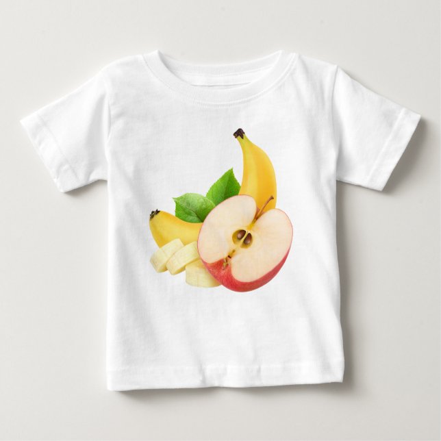 Apple and banana baby T-Shirt (Front)