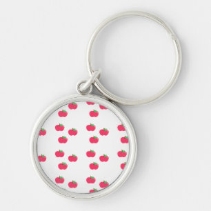 apple apples fruit food vine custom personalise key ring