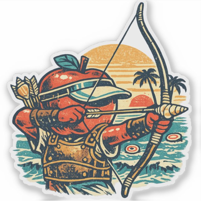 Apple Archer Beach Target — Vintage Summer  (Front)
