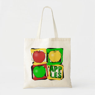 Apple Art Tote Bag