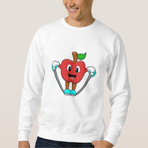 Apple at Fitness with Rope Sweatshirt