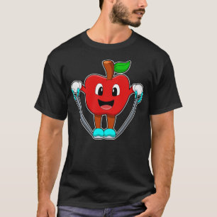 Apple at Fitness with Rope T-Shirt