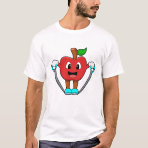 Apple at Fitness with Rope T-Shirt
