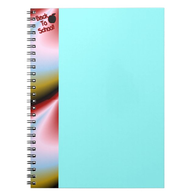 Apple & Back to School - Spiral Notebook (Front)