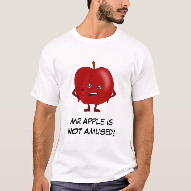 Apple: Bad Fruit Gang with Customisable Slogan T-Shirt (Front)