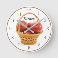 Apple Basket Custom Name