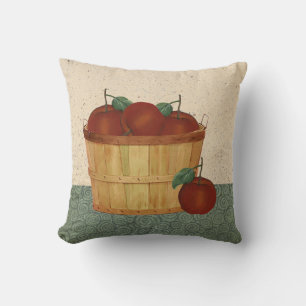 Apple Basket Pillow