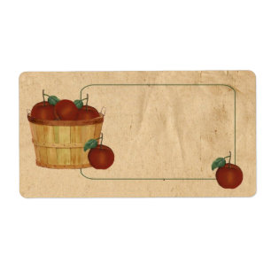 Apple Basket Product Labels