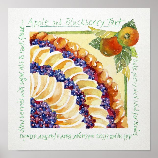 Apple blackberry tart 2014 poster (Front)