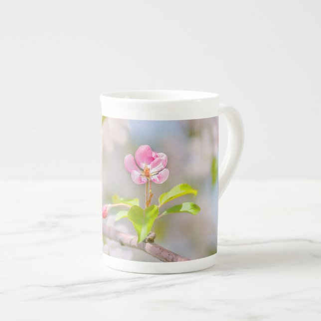 Apple blossom - Beauty Bone China Mug (Front Right)