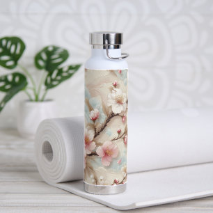 Apple Blossom Branches Water Bottle