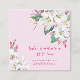 apple blossom Business Card
