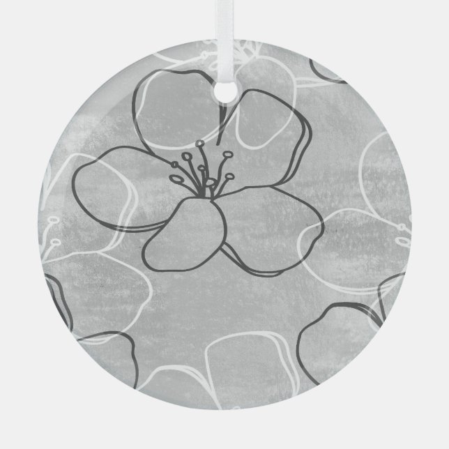 Apple Blossom Dream: Abstract Ornament (Front)