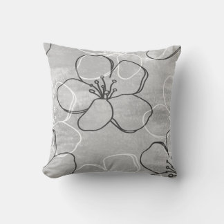 Apple Blossom Dream: Abstract Ornament Cushion
