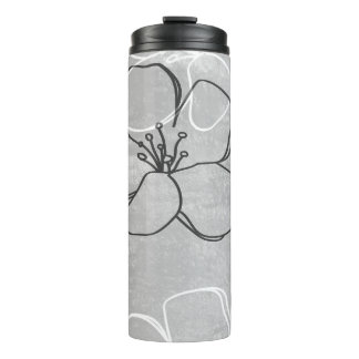 Apple Blossom Dream: Abstract Ornament Thermal Tumbler