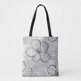 Apple Blossom Dream: Abstract Ornament Tote Bag