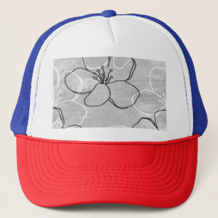 Apple Blossom Dream: Abstract Ornament Trucker Hat