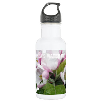 Apple blossom gift, for birthday, holiday, friends 532 ml water bottle