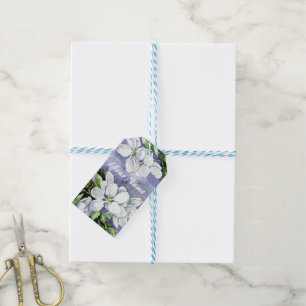 Apple blossom gift tags