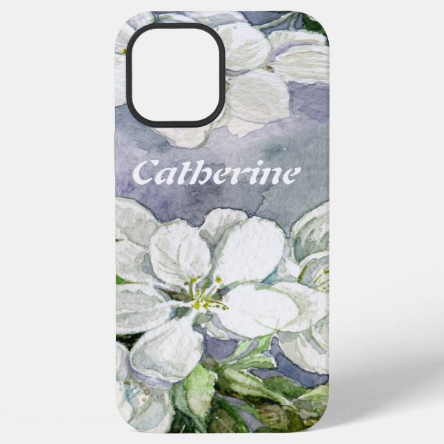 Apple blossom iPhone case (Back)