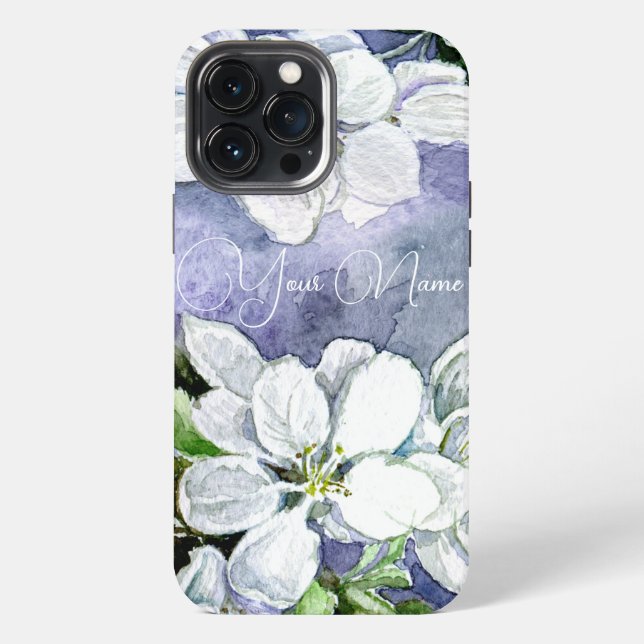Apple blossom iPhone case (Back)