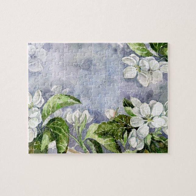 Apple blossom jigsaw puzzle (Horizontal)