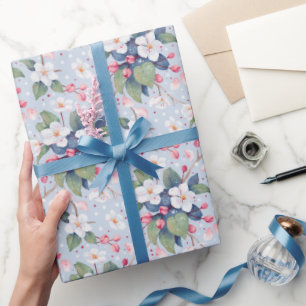 Apple Blossom (Oyster Bay) Wrapping Paper