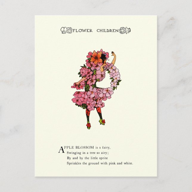 Apple Blossom Postcard (Front)
