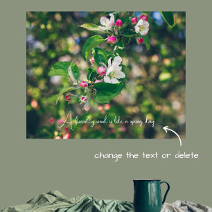 Apple blossom  poster