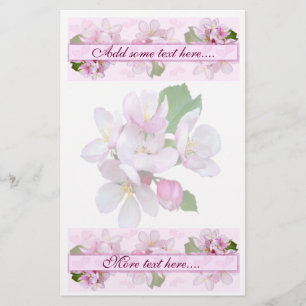 APPLE BLOSSOM ~ Stationary Stationery