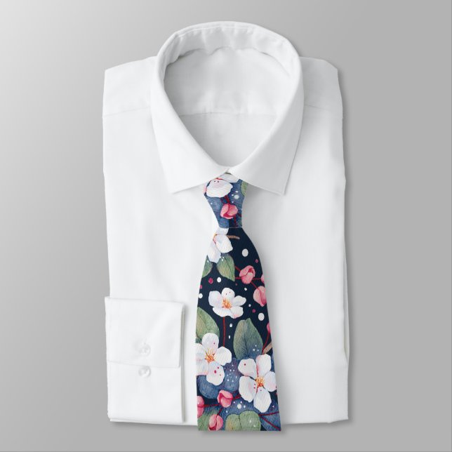 Apple Blossom (Tangaroa) Tie (Tied)