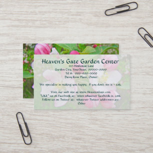 Apple Blossom Time Business Cards