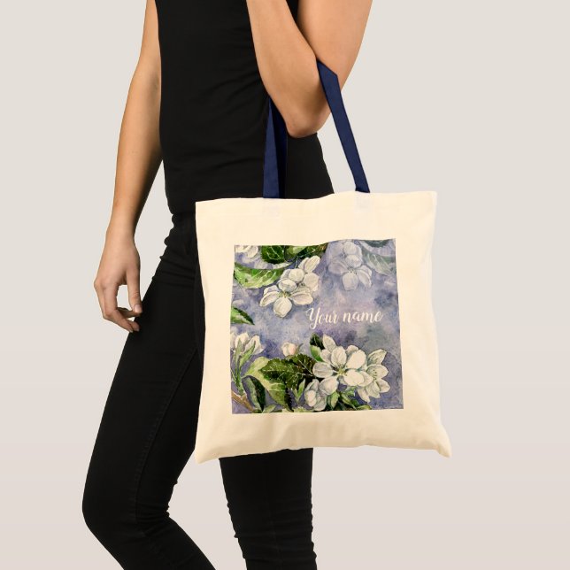 Apple blossom tote bag (Front (Product))