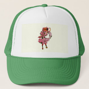 Apple Blossom Trucker Hat