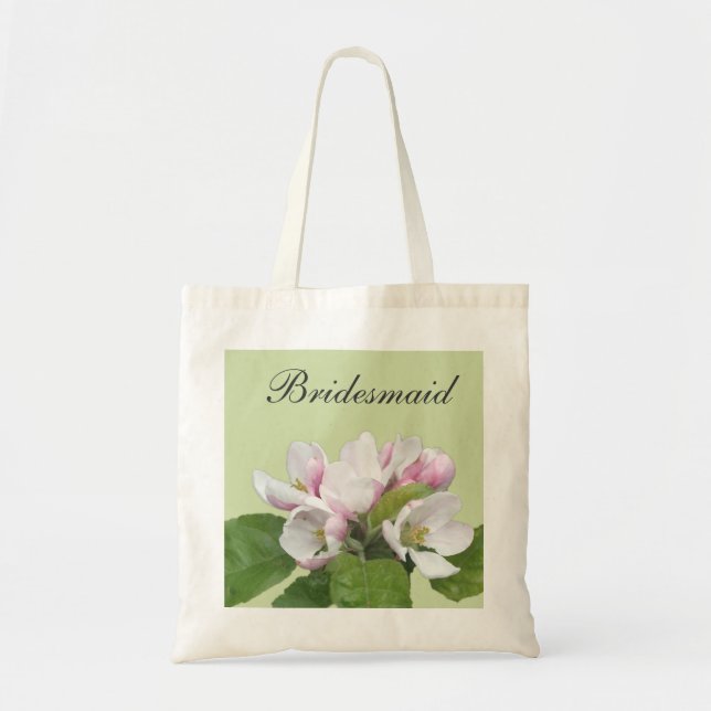 Apple blossom wedding bag (Front)