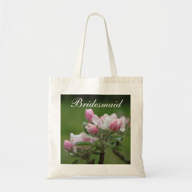 Apple blossom wedding bag (Front)