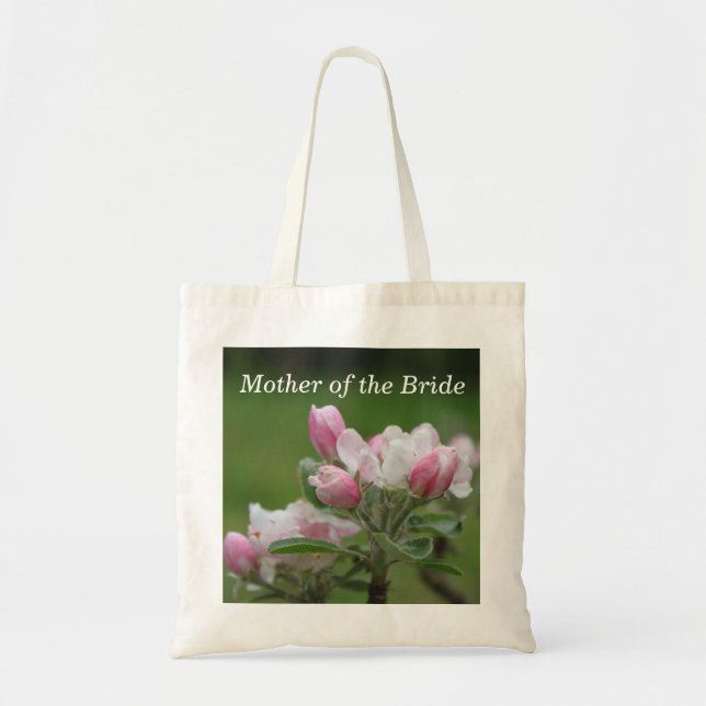Apple blossom wedding bag (Front)