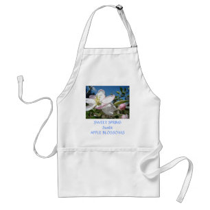 APPLE BLOSSOMS APRONS COOKING KITCHEN