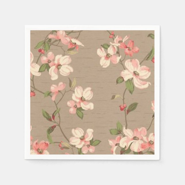 Apple Blossoms Napkin (Front)